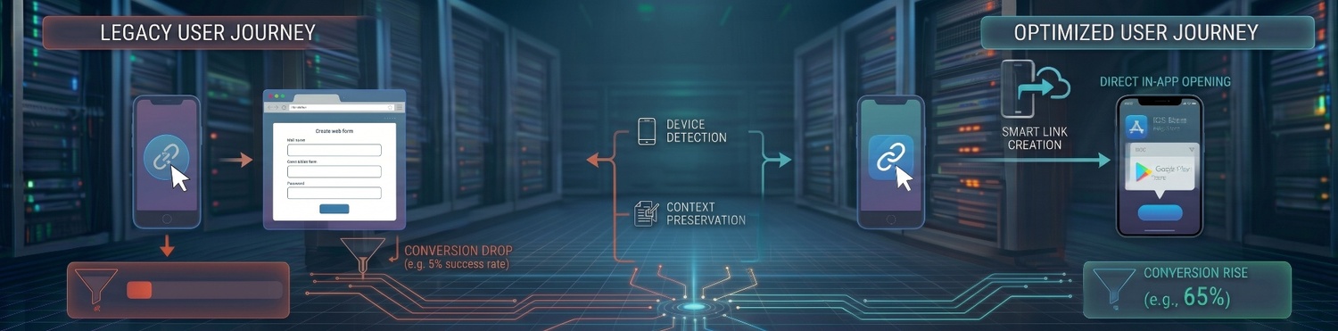How a Smart App-Store Redirect Improves Conversions